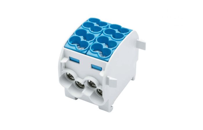SCB 25-2 Blok rozdzielczy - odgałęźny Al/Cu 80120 SIMBLOCK niebieski | 81505003 Simet