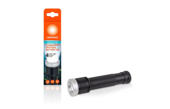 Latarka taktyczna ręczna SPOT LED 1400lm IP65 6xAA regulowana wiązka | 4099854175848 Ledvance