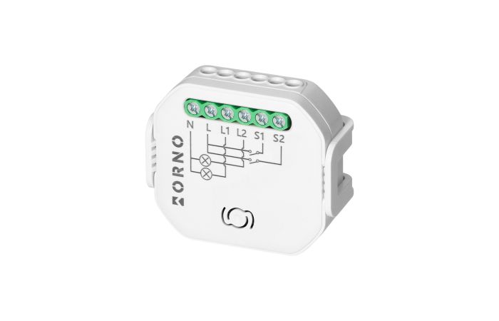 Przekaźnik dopuszkowy 2-kanałowy Tuya Smart Wi-Fi+BLE | OR-SH-17101 Orno