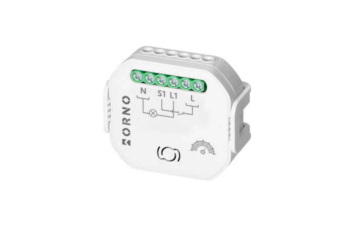 Przekaźnik dopuszkowy 1-kanałowy ze ściemniaczem Tuya Smart Wi-Fi+BLE | OR-SH-17102 Orno