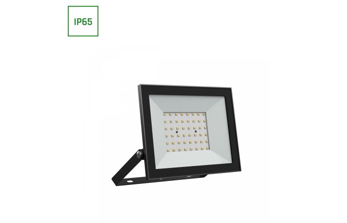 Naświetlacz LED NOCTIS LUX 4 50W 4300lm CW 6000K 230V IP65 176x137x25mm czarny | SLI029073CW_PW Wojnarowscy