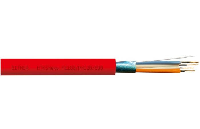 Kabel bezhalogenowy HTKSHEKW FE180/PH120/E90 1x2x0,8 BĘBEN | B10170-B Bitner