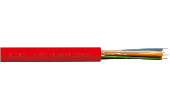Kabel bezhalogenowy HTKSH FE180/PH120/E90 1x2x1,4 BĘBEN | B10918-B Bitner