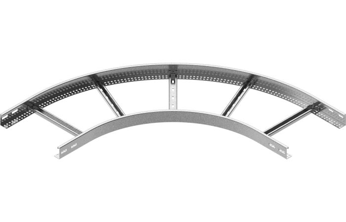 Łuk drabinki 90st. LDC400H50N, gr.blachy 2,0mm | 456940 Baks