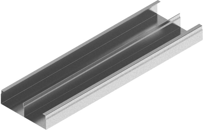 Kanał dwutorowy podłogowy KND175H38/3, gr. blachy 1,0mm (3m) | 530417 Baks