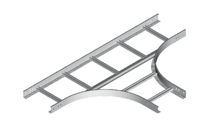 Trójnik drabinki TDC300H60 N, gr. blachy 2,0mm | 467330 Baks