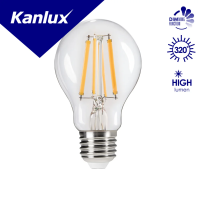 Lampa LEDBulb XLEDA60 7W-NW-STEPDIM A60 7W (60W) max 810lm 4000K NW E27 filament przeźroczysta | 29635 Kanlux