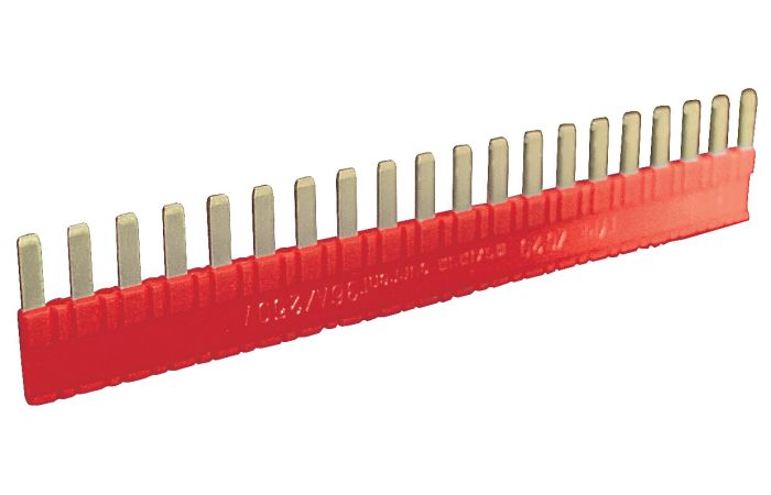 Złącze grzebieniowe 20-zębowe, czerwone, ZG20-1 | 2608954 Relpol