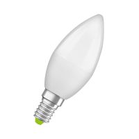 Lampa LED LVRPCLB40 4,9W/840 470lm 4000K 230V FR matowa E14 wykonana z plastiku z recyklingu (PCR) | 4058075825017 Ledvance