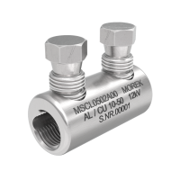 Złączka śrubowa do 12kV ze zrywalnymi śrubami M10 dla kabli Al/Cu MSCL50, 10-50mm2 MSCL0502A00 | MSCL0502A00 Morek