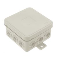 Puszka n/t V6 85x85x41mm IP54 12-wl. Klik z osłab. popiel elastyczna | 036-03 Viplast