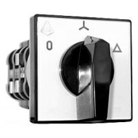 Łącznik krzywkowy 4G80-92-PK, 80A, w obudowie, pokrętło czarne 4-biegunowy  (0-1) | 63-840398-061 Apator
