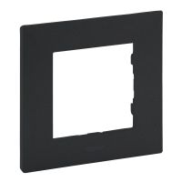Ramka pojedyncza 1x, ciemny stalowy, Niloe Step | 863791 Legrand