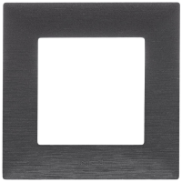 Ramka pojedyncza 1x - kolor stal szczotkowana Niloe Step | 863991 Legrand