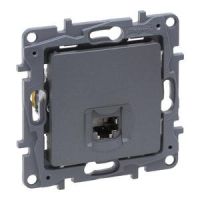 Gniazdo RJ45 Kat. 6 STP stal, Niloe Selection | 762375 Legrand