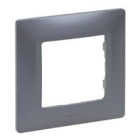 Ramka pojedyncza stal, Niloe Selection | 762051 Legrand