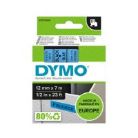 Taśma Dymo 12mm/7M Czarny /Niebieski 45016 S0720560 | S0720560 DYMO