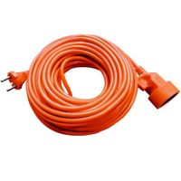 Przedłużacz jednogniazdowy ECO 2p, 10A, 2500W, z przewodem OMY 2x1mm2, 40m PO-ST/40M/2X1/OMY | W-98942 Plastrol