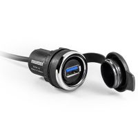 Wejście USB 3.0, żeńskie-żeńskie (przelotka) | T0-BUSB30 Promet