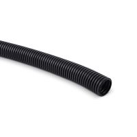 Rura giętka karbowana odporna na prom. UV PVC RKSSUV 40/34 750N samogasnąca, UV czarna (50m) | 12465 TT Plast