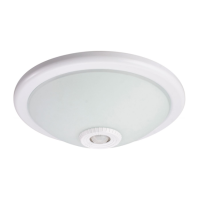 Oprawa POLA II PIR 2xE27 plafon z czujnikiem ruchu IP20 max 2X40W biały szklany klosz | FF002085.0 Faroform