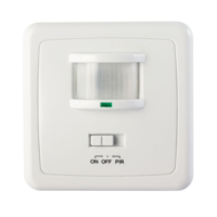 Czujnik ruchu gniazdko PIR MS 40/W 160st 9m max. 1200W IP20 biały do puszki 60mm | FF002816.0 Faroform