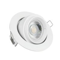 SALTARA GU10 okrągła biała p/t ALUMINIUM | SLIP001013 Wojnarowscy