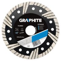 Tarcza diamentowa 125 22.2 mm, turbo | 57H626 GRAPHITE