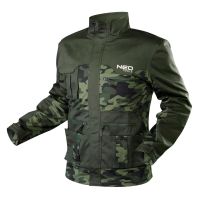 Bluza robocza CAMO, rozmiar XL Bluza robocza CAMO, rozmiar XL, 60% bawełna, 40% poliester, 255 g/m2 | 81-211-XL NEO TOOLS