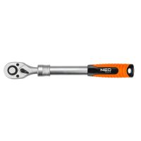 Grzechotka teleskopowa 1/4", 150-200mm | 08-502 NEO TOOLS