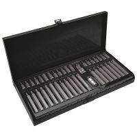 Końcówki wkrętakowe z uchwytem 1/4" stalowe, magnetyczne (kpl 10szt) | 06-107 NEO TOOLS