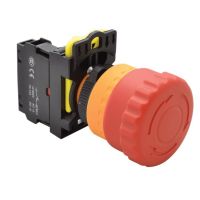 Przycisk awaryjny, z blokadą,czerwony 1×NC, 5A/230V AC-15, 40mm, IP65 | NYG3-ETR Tracon