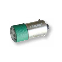 Żarówka sygnalizacyjna z LED, zielona | NYGL-ACDC24G Tracon