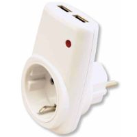 Adapter na gniazdo z 2x USB | USBD Tracon