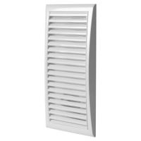 Kratka wentylacyjna z siatką 193x180mm srebna | WPFMV123SR VENTS GROUP SPÓŁKA Z