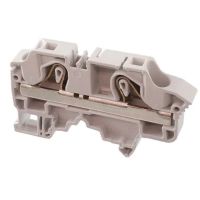 Złącze przelotowe z zac.sprężynowymi 0,5-10mm2, Sz:10mm, szary | 1SNK710010R0000 TE Connectivity Solutions