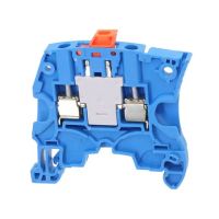Złącze rozłączane nożowo z zac.śrubowymi 0,2-4mm2, Sz:5mm, niebieski | 1SNK505320R0000 TE Connectivity Solutions