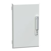Drzwi przedziału bocznego obudowy naściennej 9 modułowej PrismaSet | LVS08183 Schneider Electric