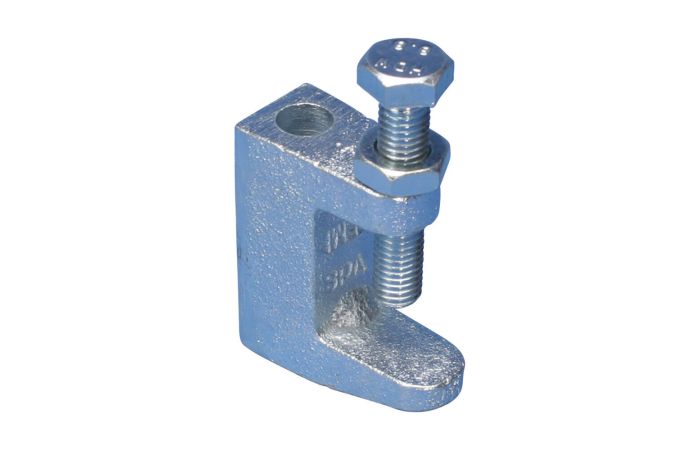 Klamra do belek uniwersalna, gruby kołnierz, M12 otworu, gwintowany, 31,8mm, 310M12 | 388890 Erico