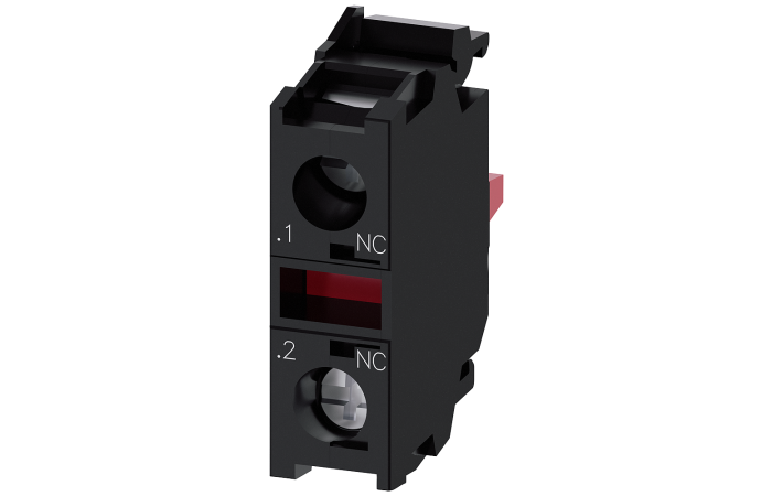 Blok styk&oacute;w 1NC, przyłącze śrubowe do montażu tablicowego, SIRIUS ACT | 3SU1400-1AA10-1CA0 Siemens
