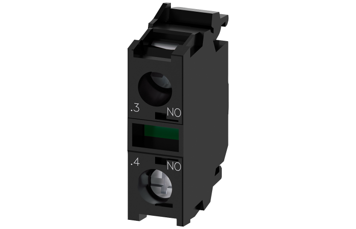 Blok styk&oacute;w 1NO, przyłącze śrubowe do montażu tablicowego, SIRIUS ACT | 3SU1400-1AA10-1BA0 Siemens