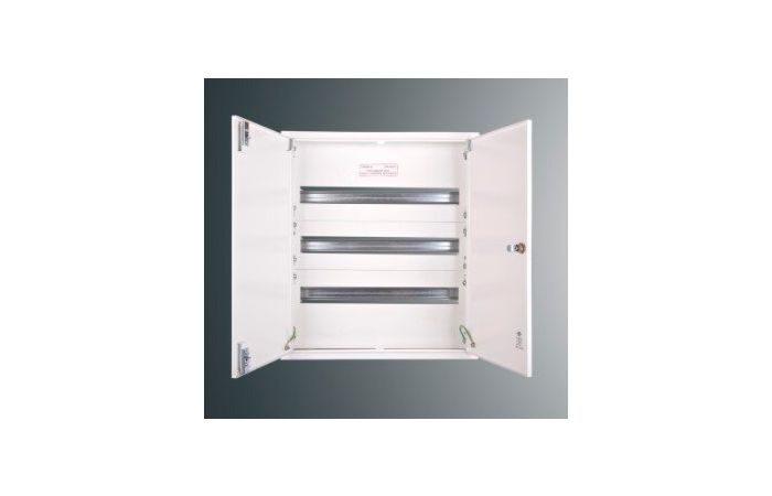 Rozdzielnica n/t modułowa RZ 28NN 3 x 24S 577x503x200;szyna TH35; IP30; RAL 9003 | RZ 28NN 3 x 24S Kubiak