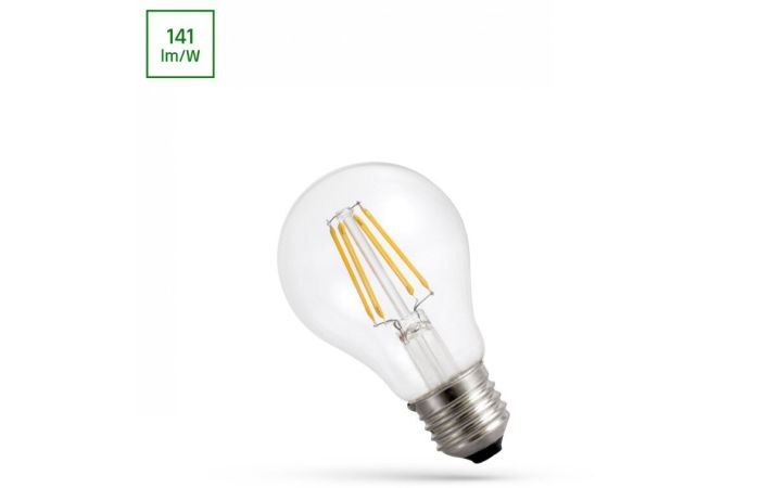 Żarówka LED GLS E-27 230V 8,5W COG NW CLEAR SPECTRUM | WOJ+14596 Wojnarowscy