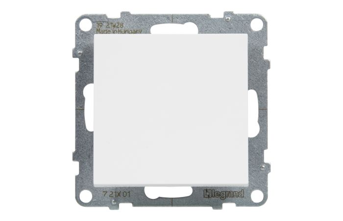Łącznik 1-biegunowy 10 AX 250 V zaciski automatyczne, biały, Suno | 721101 Legrand