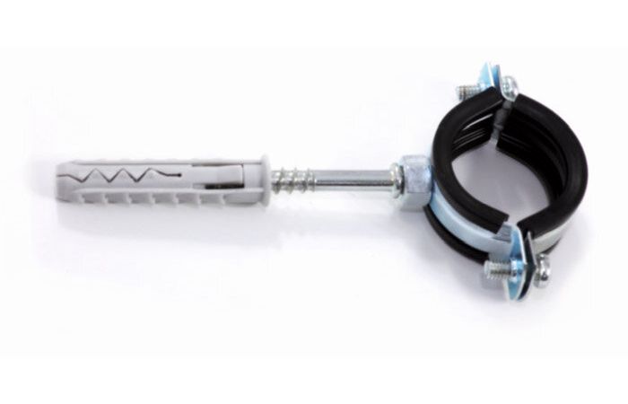 Uchwyt do rur 3/8 z gumą | URG038 Stalco