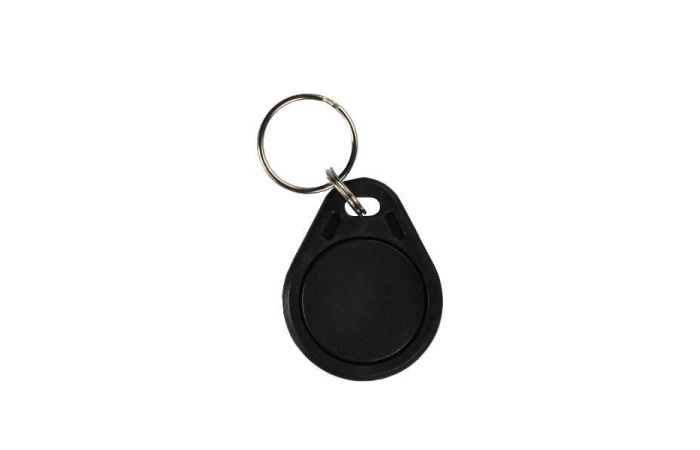Brelok RFID 13,56MHz z pamięcią 1kB, czarny | BS-12BK GDE Polska