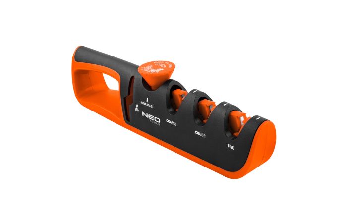 Ostrzałka do noży i nożyczek z regulacją kąta ostrzenia | 56-050 NEO TOOLS