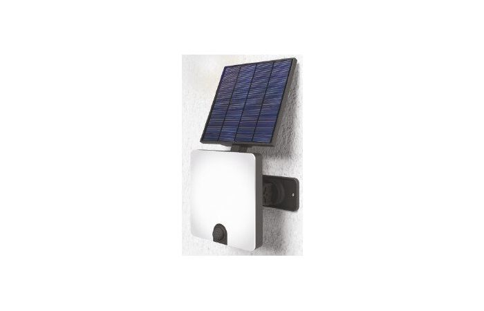 Naświetlacz solarny LED z czujnikiem 11W 800lm 6000K IP44 3.7Vx2000mAh regulowany wym. akumulator | LGS025S BestService