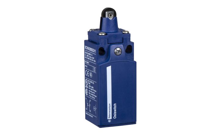 Wyłącznik krańcowy XCKN trzpień z rolką plastikową 1NC 1NO migowe Pg11 | XCKN2102G11 Telemecanique Sensors