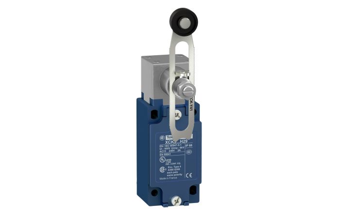 Wyłącznik krańcowy XCKJ dźwignia z rolką 1NC+1NO migowe , dławik Pg 11 | XCKJ10541 Telemecanique Sensors